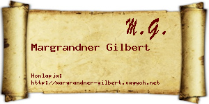 Margrandner Gilbert névjegykártya